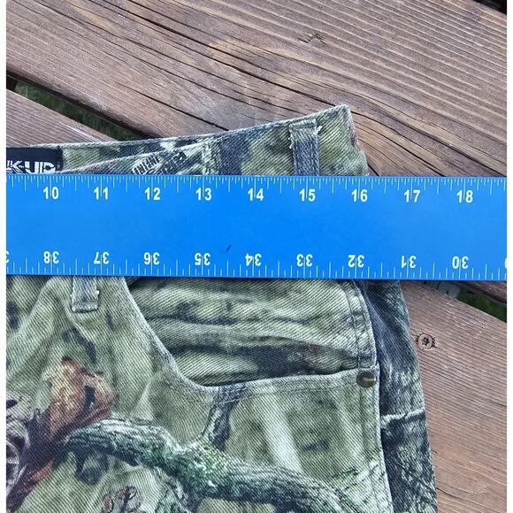 Mossy Oak Break Up Infinity Camo Pants Jeans Double Knee Men’s 32/30 - Picture 5 of 9